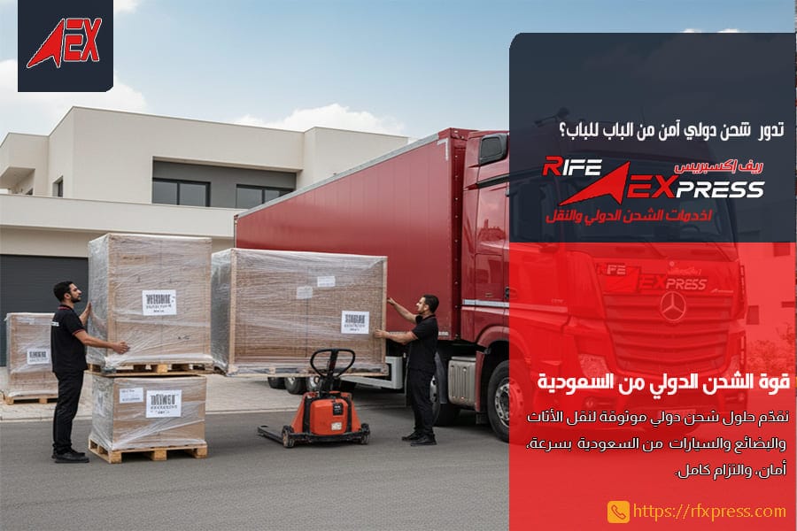 شركة شحن من الرياض الى الاردن