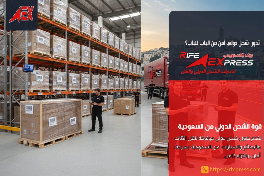 شركة شحن من الرياض الى الاردن