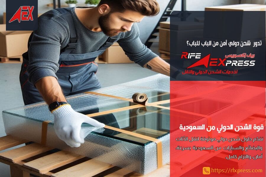 شحن ونقل الاثاث من الرياض للاردن مع التغليف