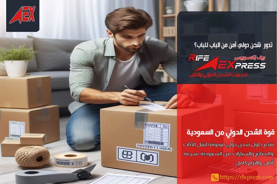 شحن البضائع والكراتين والطرود من الرياض الى الاردن